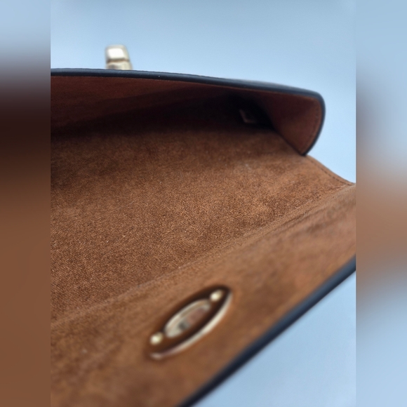 Coach Brown Signature Glasses Case - Picture 4 of 8